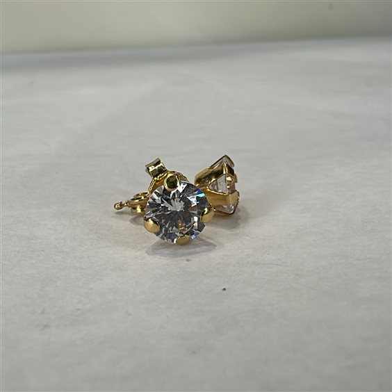 Orecchini Domar Donna in Oro giallo Cubic Zirconia OROR-99-280 - OROR-99-280